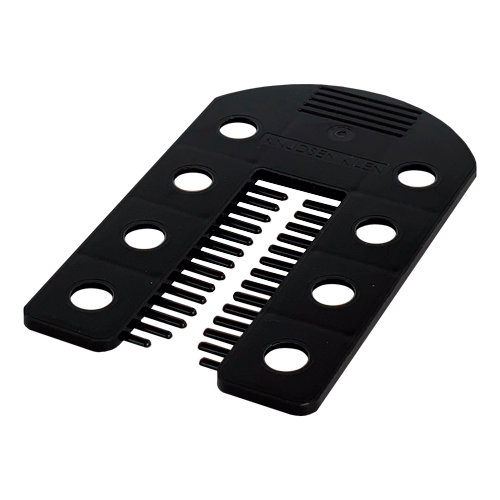 Afstandsbrik Fixbrik 2 mm - sort, pk á 300 stk