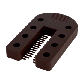 Knudsen kilen - Afstandsbrik Fixbrik 10 mm - brun, pk á 300 stk