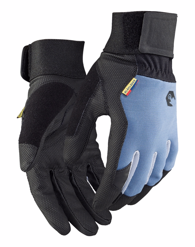 Handske 2852 Sort/Blå, str. 7