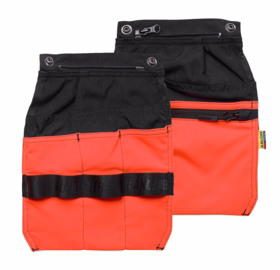 Blåkläder - Værktøjslomme 2170 Sort/High Vis Rød