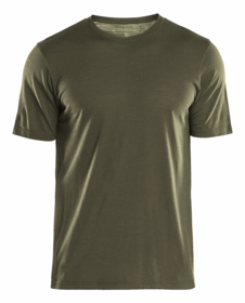 Blåkläder - T-shirt Merinould 3536 Skovgrøn