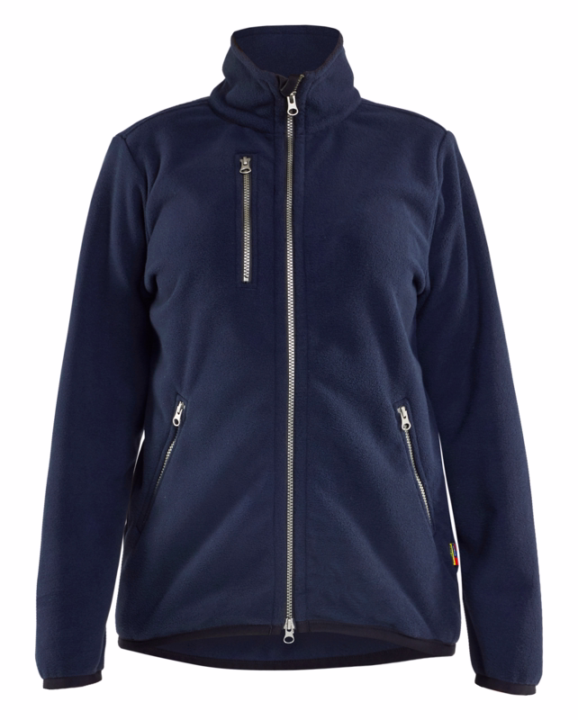 Fleccejakke Dame 4744 Marineblå, str. M