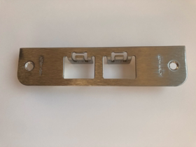 Assa Abloy - Slutblik rustfri 150x36mm plan 12,5mm