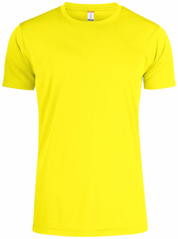 T-shirt 029038 Basic Active Gul, str. S