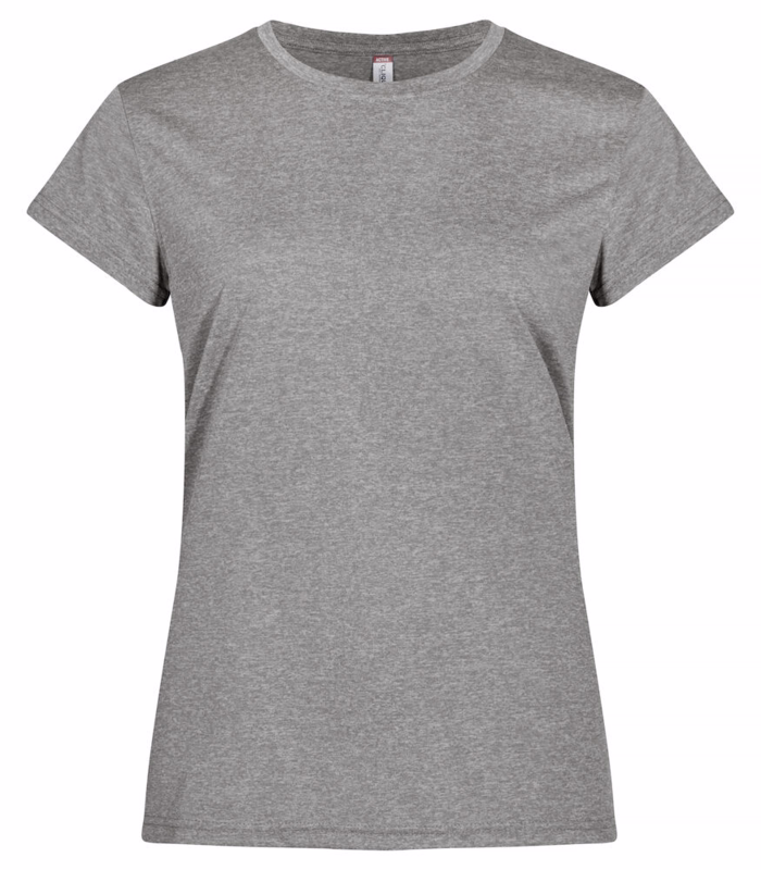 T-shirt Dame 029039 Basic Active Grå meleret, str. 2XL
