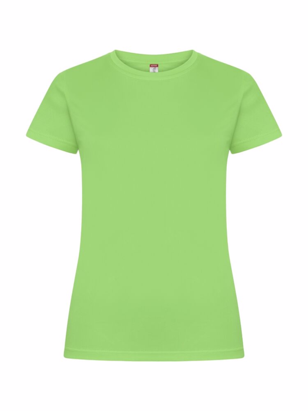 T-shirt Dame 029039 Basic Active Green, str. XL