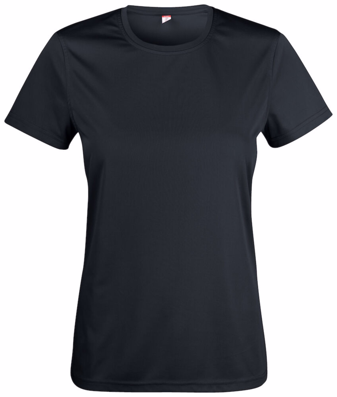 T-shirt Dame 029039 Basic Active Sort, str. L