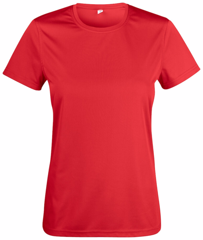 T-shirt Dame 029039 Basic Active Rød, str. XL