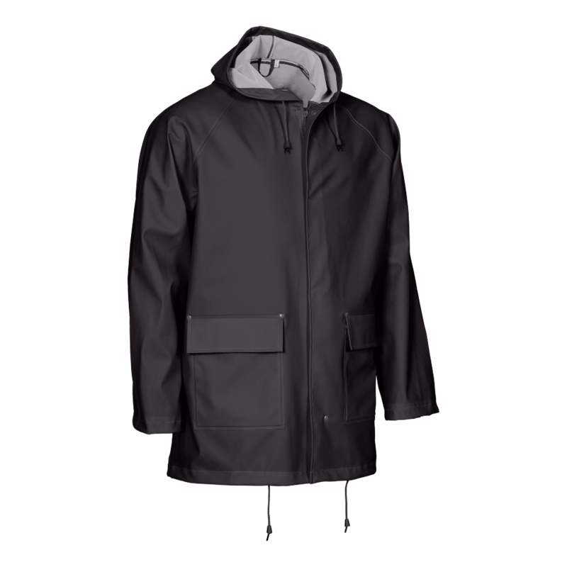 Regnjakke 306600 Sort, str. XS