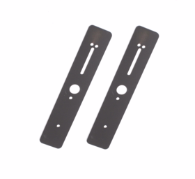 STROXX - Dækskilte sort 60x330mm t/Smart Lock ST-2 t/skandinavisk lås