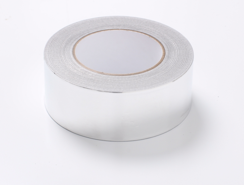 Alu tape, sølv 50mm x 50m