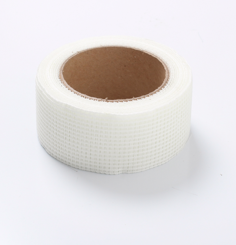 Glasfibertape enkeltsidet hvid 50 mm x 25 m