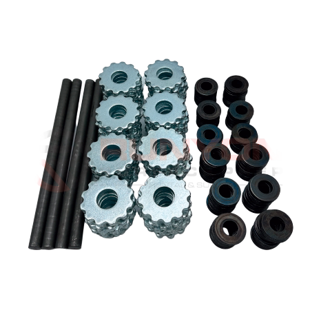 Skærsæt 12-tands carbide kpl. med aksler og skiver t/VA30/30