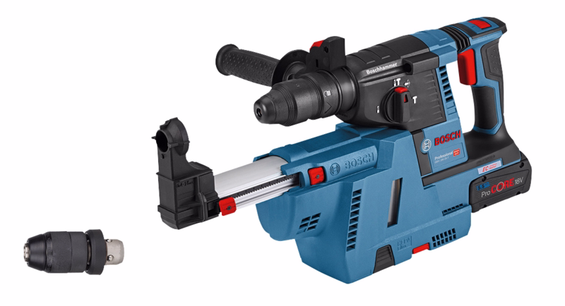 Borehammer 18V GBH 18V-26 F/GDE 2X5,5 Ah, L-BOXX