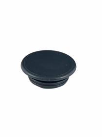 Expandet - Dækprop m/riller 14mm antracit, pk á 100 stk