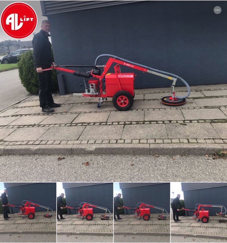 Vakuumsuger AL-Mobivac 230V 3-trin m/batteri (u/sugekop)