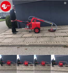 AL-Lift - Vakuumsuger AL-Mobivac 230V 3-trin m/batteri (u/sugekop)