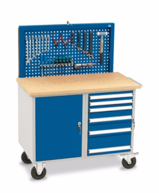 Blika - Værkstedsvogn VVM-1.2 m. VT-1.2 RAL 7035/5017