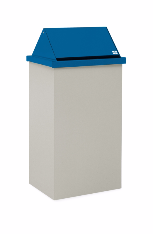 Affaldsbeholder AB-93 vippelåg RAL 7035/5017