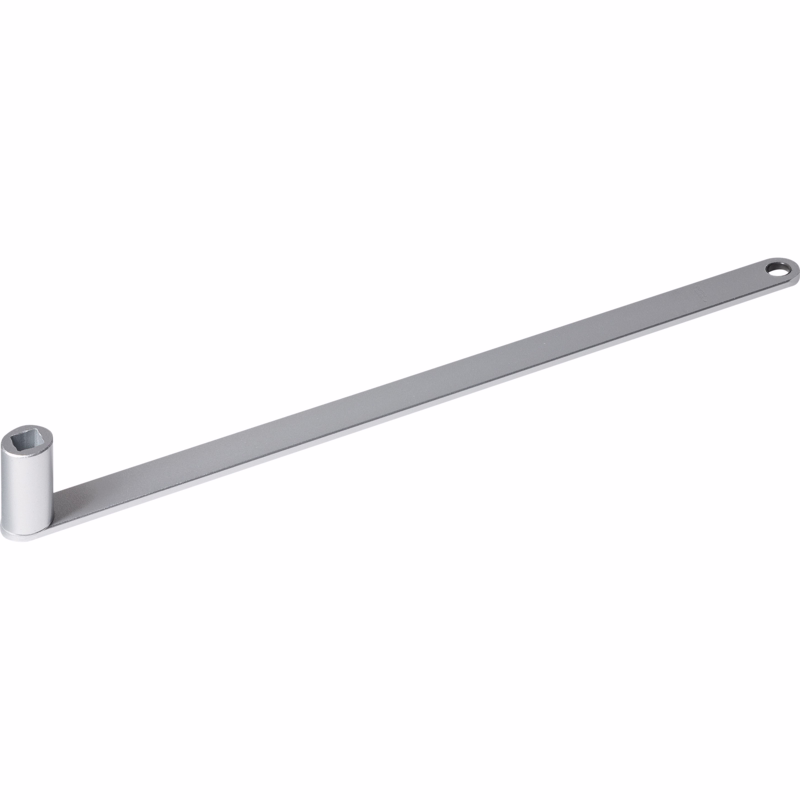 Løs arm t/TS93 forlænget øje 28mm sølv
