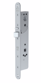 Assa Abloy - Motorlås EL495FU krom d35 enkelt falle 12-24V m/EA307