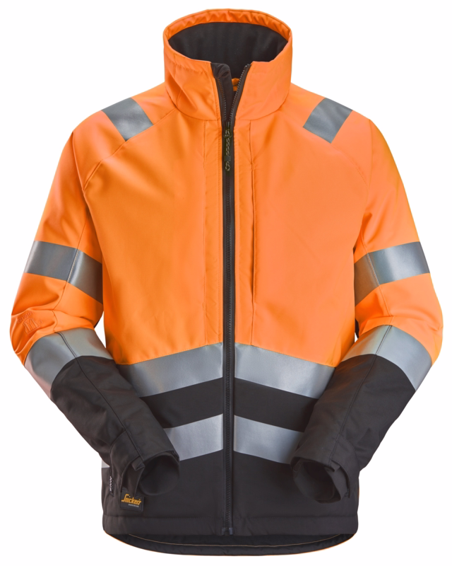 Vinterjakke 1153 Hi-vis Orange\Sort, str. M