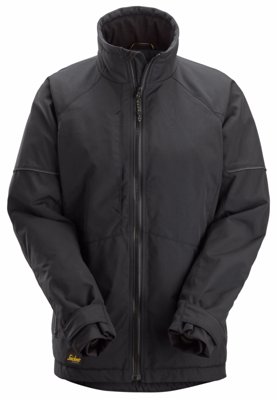 Vinterjakke Dame 1187 Sort, str. 3XL-lang