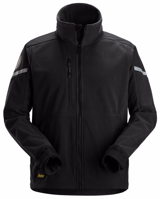 Fleecejakke 8410 Sort, str. 2XL