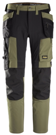 Snickers - Arbejdsbuks 6218 Khaki grøn\Sort