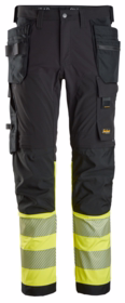 Snickers - Arbejdsbuks 6231 Sort\Hi-vis Gul