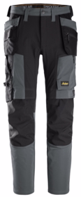 Snickers - Arbejdsbuks 6218 Steel Grey/Sort
