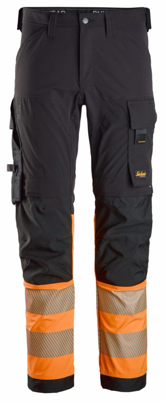 Arbejdsbuks 6335 Sort\Hi-vis Orange, str. 58