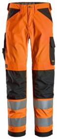 Snickers - Arbejdsbuks 6338 Hi-vis Orange\Sort