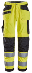 Snickers - Arbejdsbuks 6238 Hi-vis Gul\Sort