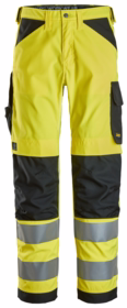 Snickers - Arbejdsbuks 6338 Hi-vis Gul\Sort