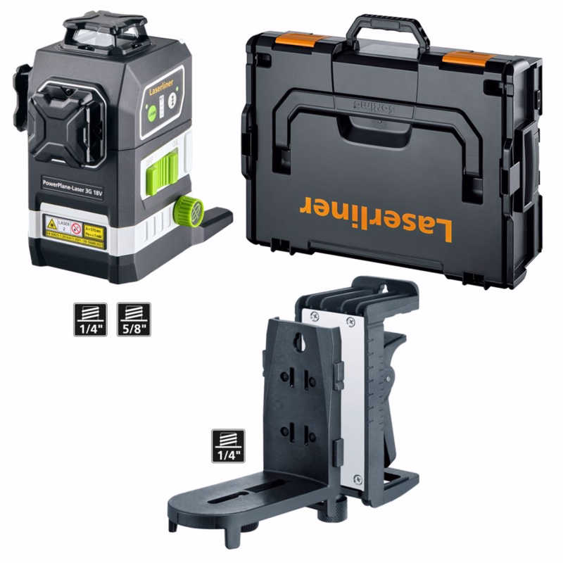 Streglaser 18V PowerPlane-Laser 3G Multi-18V