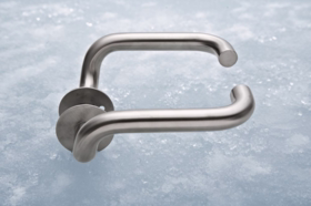 Assa Abloy - Dørgreb m/roset RS Hospital-U Ø19 cc30, dørt. 32-85mm