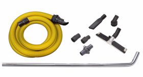 Ronda - Håndværkersæt antistatisk gul/sort m/slange 40 mm x 4 m