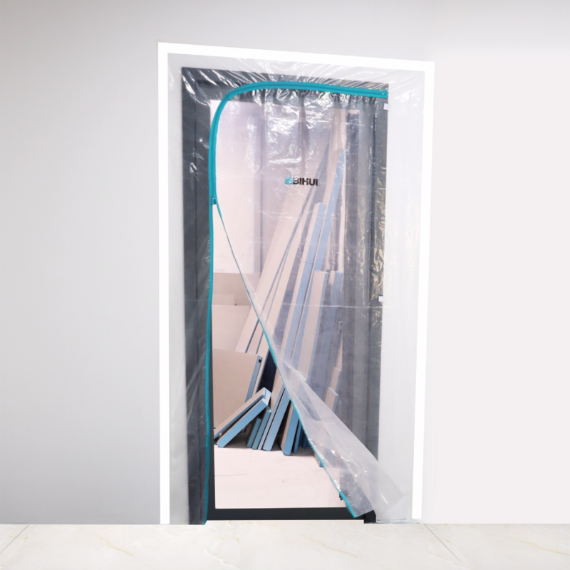 Støvdør kraftig, L-åbning