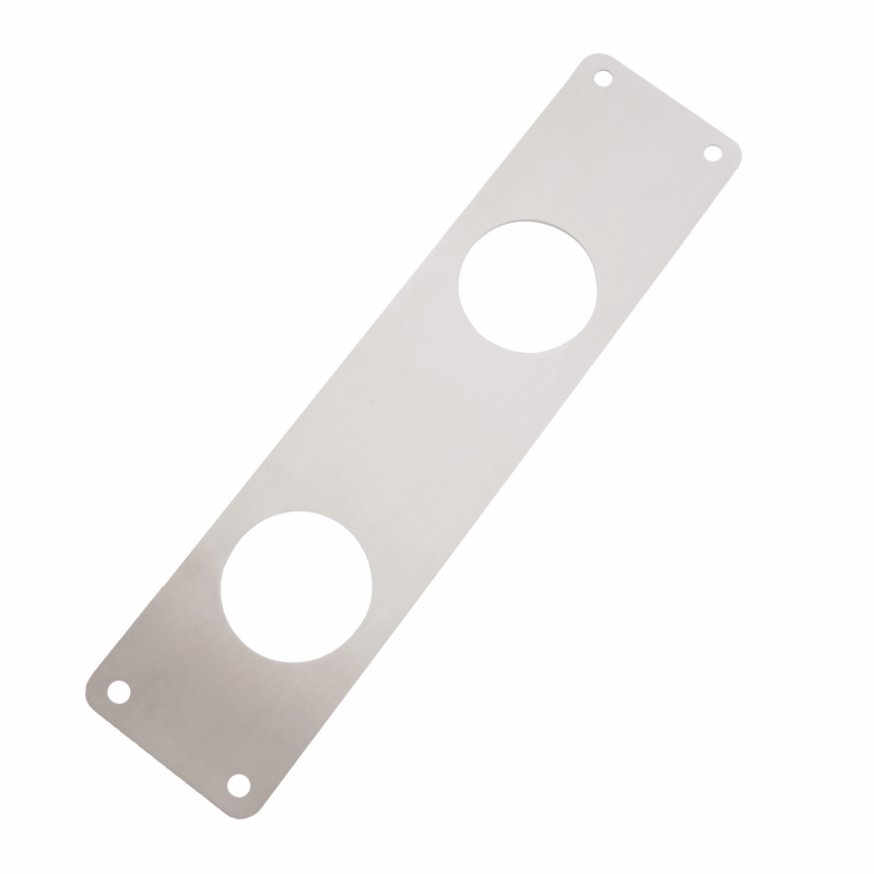 Langskilte RS 250x60mm 2xØ40mm hul, cc105mm