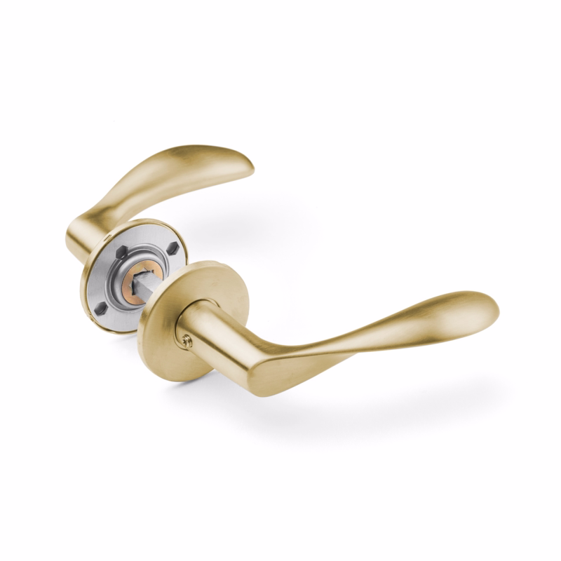 Dørgreb Børstet mess Arne Jacobsen m/ klips CC30/38mm AJ97