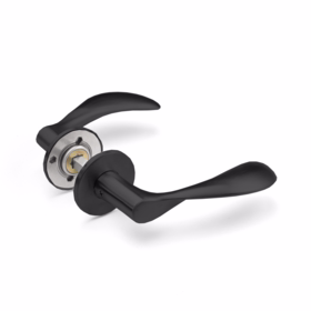 d line - Dørgreb PVD Sort Arne Jacobsen m/ klips CC30/38mm AJ111