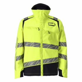 Mascot - Softshell jakke 21002 Hi-vis gul/Mørk marine