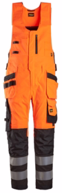Snickers - Helbuks 6013 Hi-vis Orange\Sort