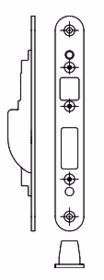 KFV - Falle/rigleblik BS3700 justerbar 3x24mm
