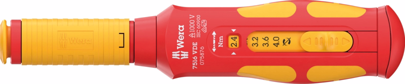 Momentskruetrækker 7516 VDE Kraftform 2,4-4,0 Nm