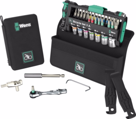 Wera - Cykelværktøjssæt Bicycle Set 3 A, 38 dele
