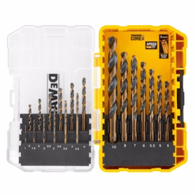 DeWALT - Metalborsæt HSS-G sort/guld, 19 dele