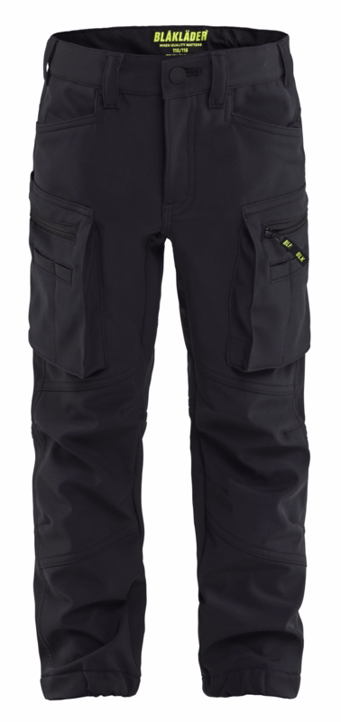 Softshellbuks Børn 5220 Sort, str. 110/116