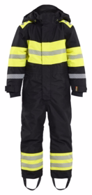 Blåkläder - Vinterkedeldragt Børn 5215 Sort/Hi-vis gul